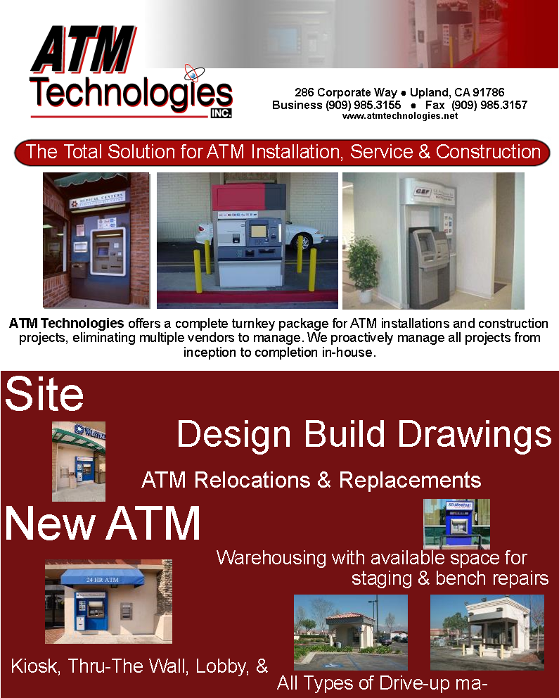 ATM Technologies, Upland California